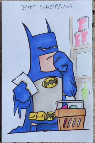 Batman Day Shopping 