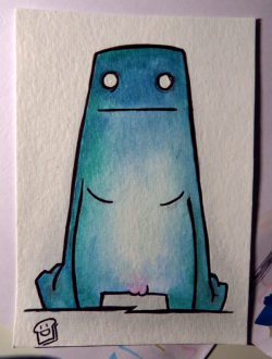 Blue person 2