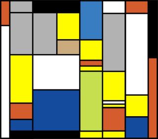 Mondrian's The Simpsons